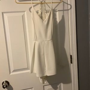 white romper